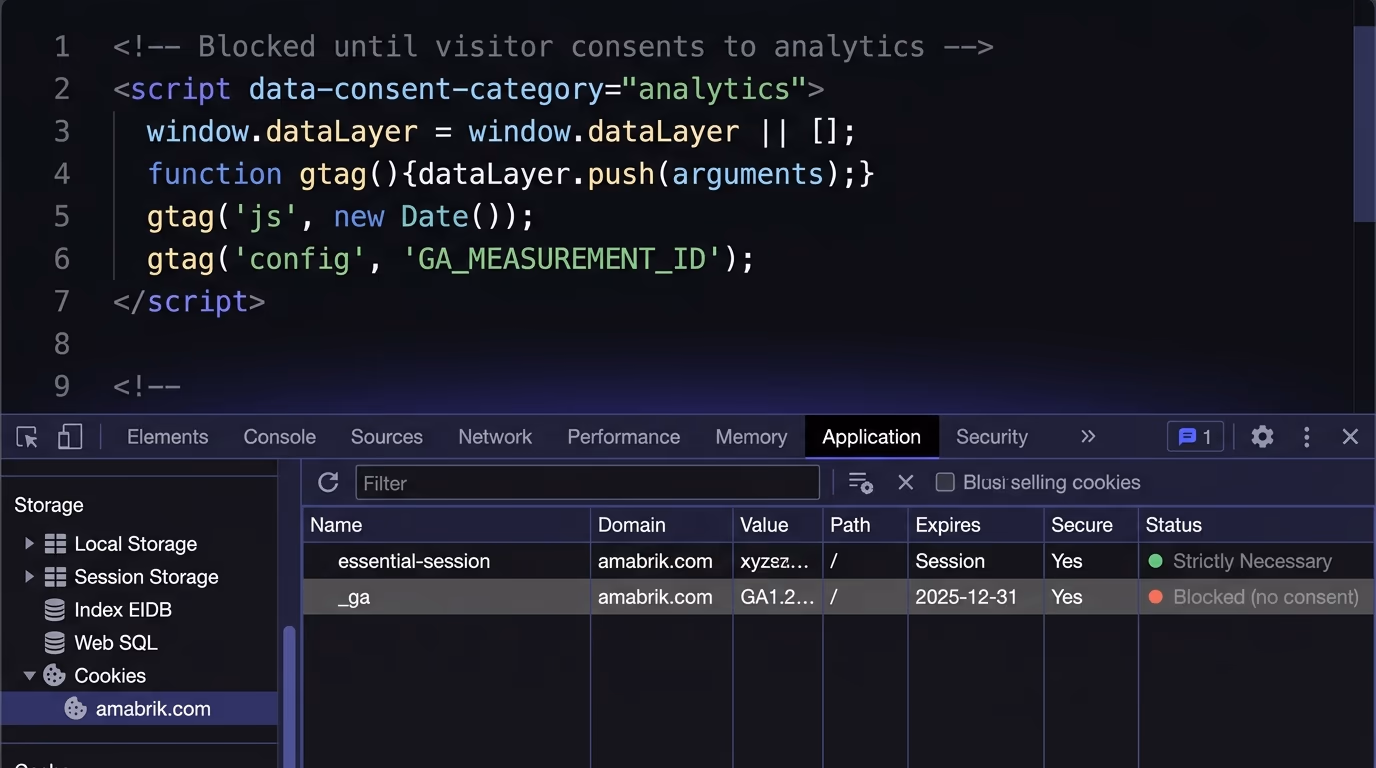 How cookie consent enforcement works