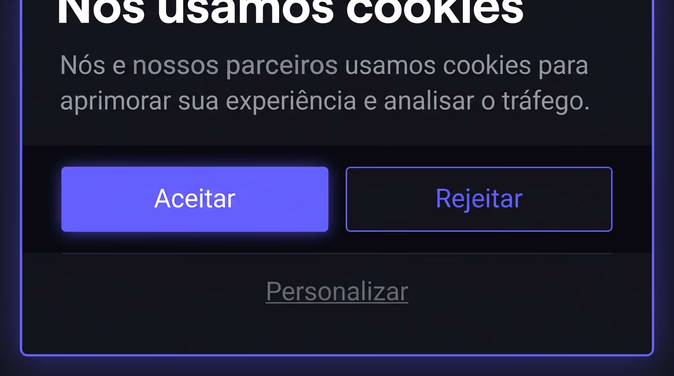 LGPD cookie banner requirements