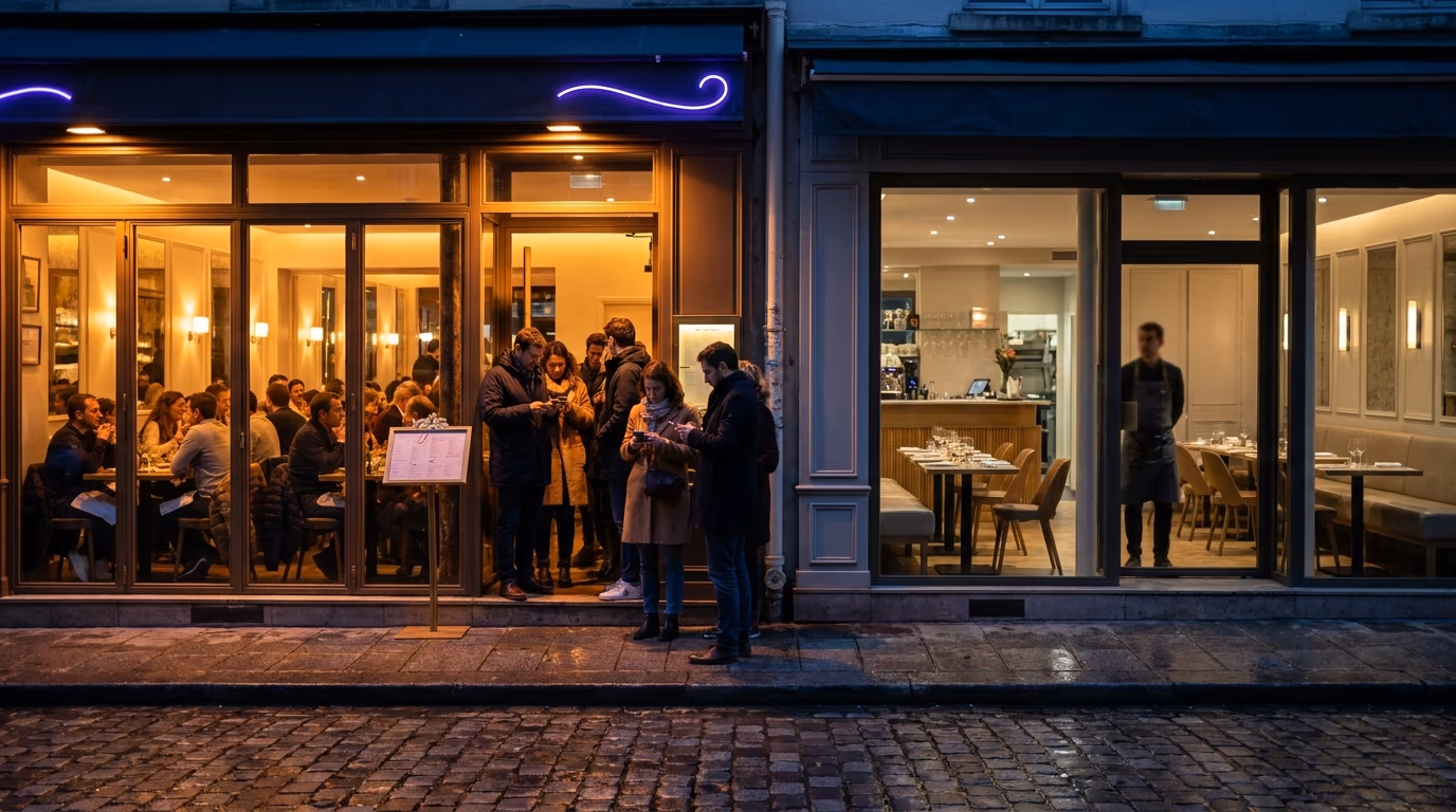 What is social proof concept showing the psychological principle of following others' decisions in a buying context